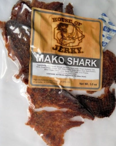 Washington State Jerky - Fish Jerky - Mako Shark Jerky - 3oz