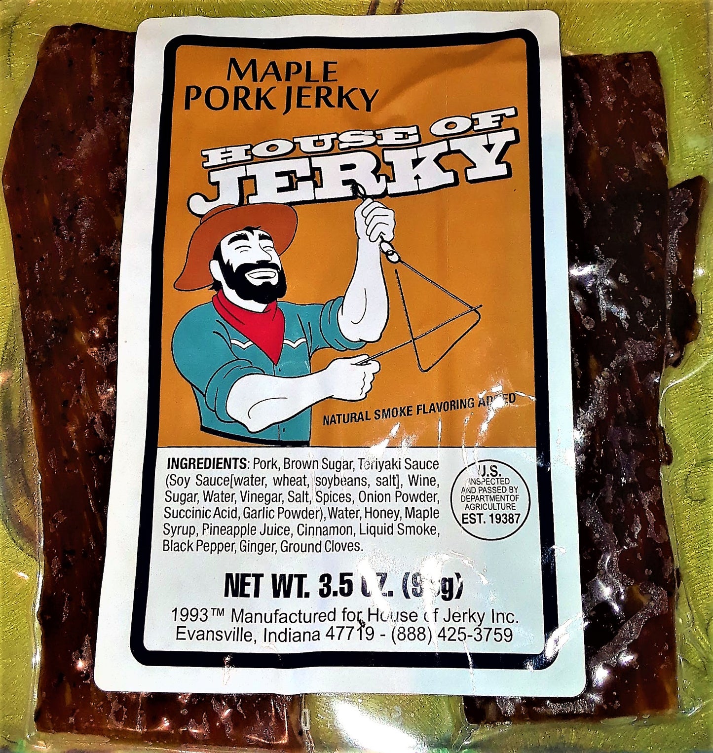 Washington State Jerky - Pork Jerky - Maple
