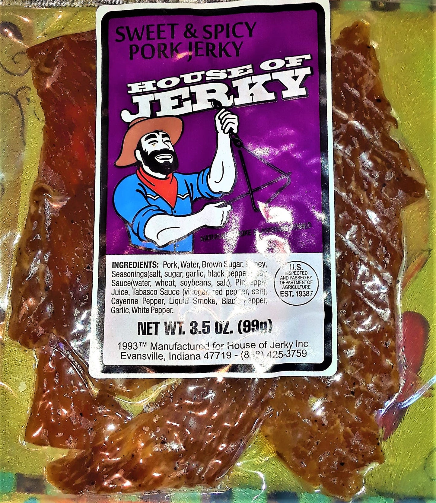 Washington State Jerky - Pork Jerky - Sweet & Spicy