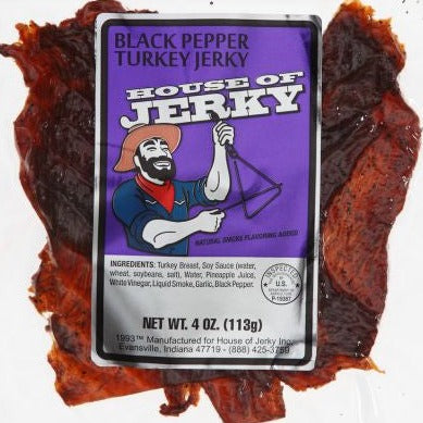 Washington State Jerky - Turkey Jerky - Black Pepper - 3.5oz
