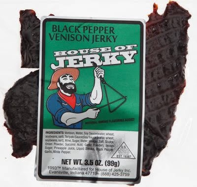Washington State Jerky - Game Meat - Venison Jerky (Red Stagg) - 3.5oz